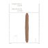 RealRock Dvigubas Dildo 18 - dvigubas dildo (46cm) - tamsus natūralus