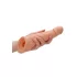 RealRock - penio mova - 21 cm - kūno spalvos