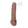 RealRock - penio mova - 21 cm - tamsi natūrali spalva