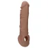 RealRock - penio mova - 21 cm - tamsi natūrali spalva