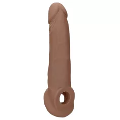 RealRock - penio mova - 21,5 cm - tamsi kūno spalva