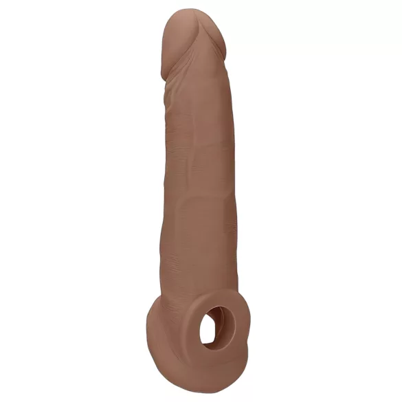 RealRock - penio mova - 21,5 cm - tamsi kūno spalva