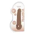 RealRock - penio mova - 21,5 cm - tamsi kūno spalva