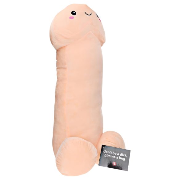 Pliušinis penis - minkštas žaislas - 60 cm - smėlinis