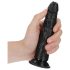 RealRock - realistiškas siauras dildo - 15,5 cm - juodas