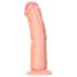 RealRock - tikroviškas siurbtuko dildo - 15,5 cm (natūralus)