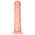 RealRock - tikroviškas siurbtuko dildo - 15,5 cm (natūralus)