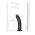 RealRock - tikroviškas dildo su siurbtuku - 15,5 cm - juodas