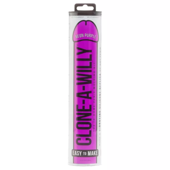 Clone-a-Willy - varpos atspaudų rinkinys su vibratoriumi - violetinė