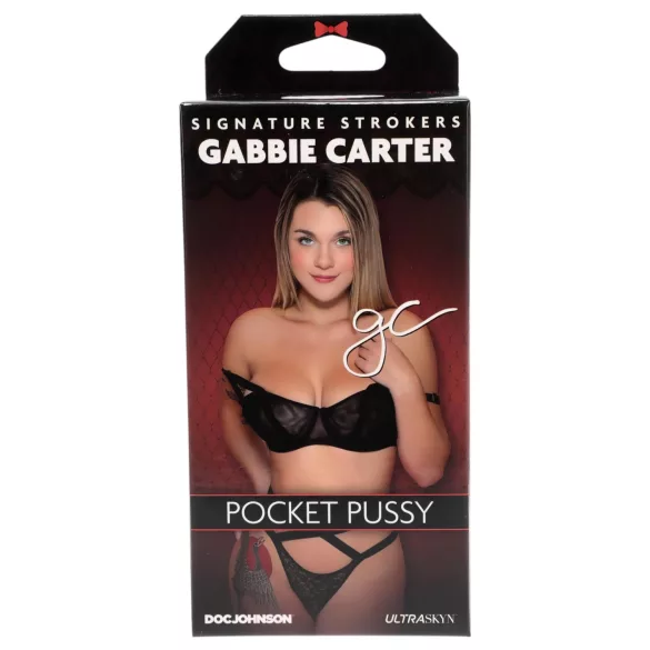 Doc Johnson Gabbie Carter - realistiška masturbatorius - Ultraskyn