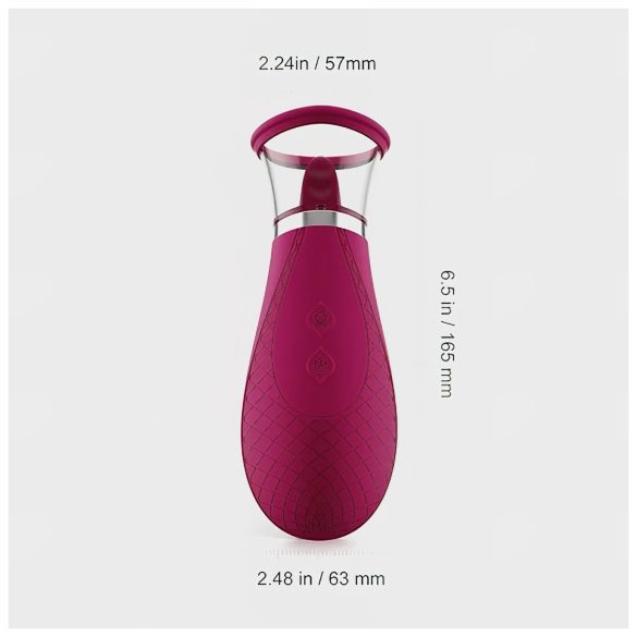 Honey Play Box Scioness - klitorinis vibratorius su čiulpimo funkcija - rožinis