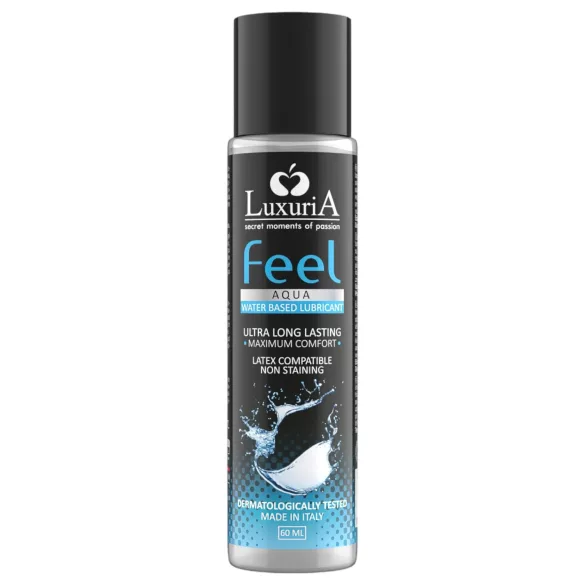 LuxuriA Feel Aqua - vandens pagrindo lubrikantas - 60 ml