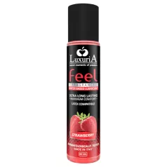   LuxuriA Feel Strawberry - vandens pagrindo lubrikantas - braškių, 60 ml