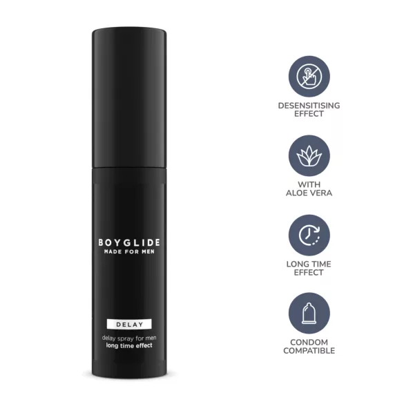 Intimateline Boyglide - atidėliojantis purškiklis vyrams (20 ml)