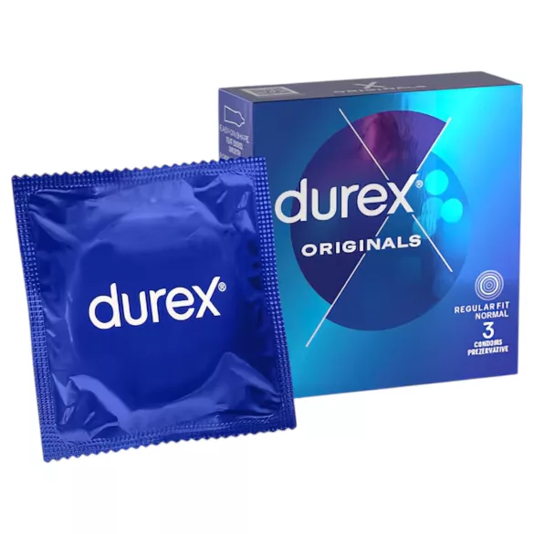 Durex Originals - prezervatyvai - 3 vnt