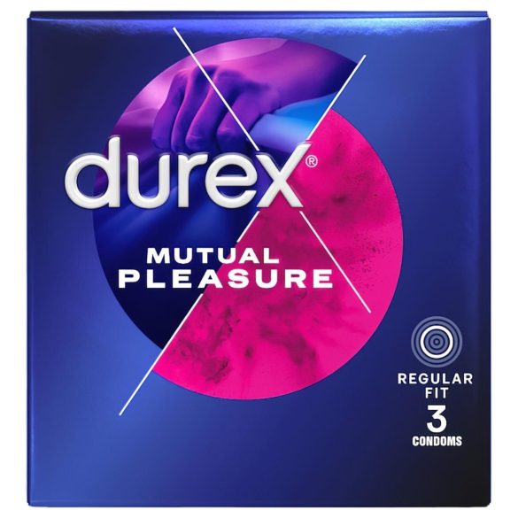 Durex Mutual Pleasure - prezervatyvai (3 vnt.)