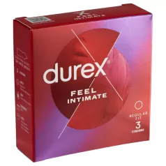 Durex Feel Intimate - plonas prezervatyvas - 3 vnt