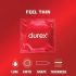 Durex Feel Thin - natūralaus pojūčio prezervatyvai (12 vnt.)