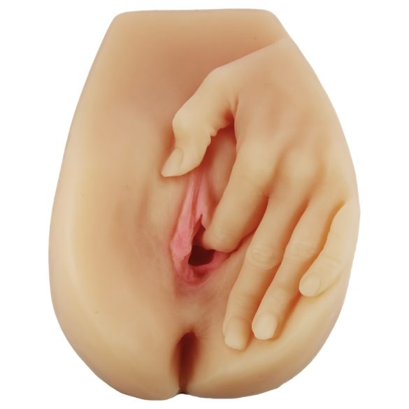 Enlust Selena - vibruojanti dirbtinė vagina su dirbtinio intelekto vaizdais (natūrali)