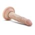 Dr. Skin 5 - Tikroviškas dildo su siurbtuku - natūralus (14,5cm)