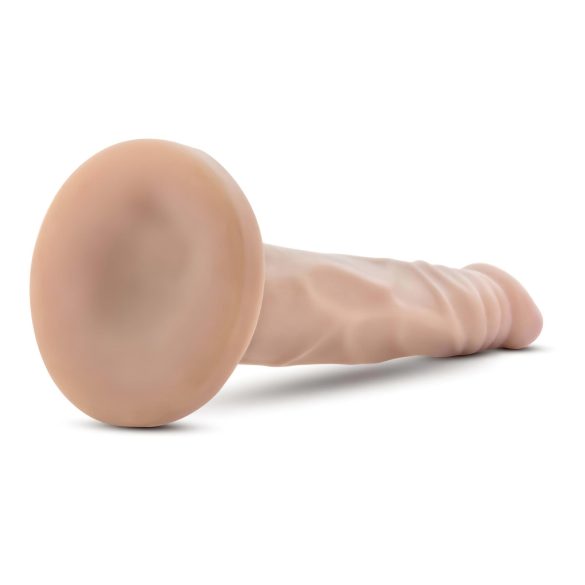 Dr. Skin 5 - realistiškas dildo su siurbtuku - kūno spalvos 14,5 cm