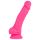 Blush Neo - dildo su siurbtuku - 19 cm - rožinis