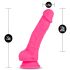 Blush Neo - dildo su siurbtuku - 19 cm - rožinis