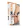 Dr. Skin 6,5 - tuščiaviduris prisegamas dildo - 15 cm natūralios spalvos