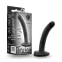 Temptasia Twist Small - juodas, su siurbtuku, susuktos formos dildo
