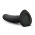Temptasia Twist Small - juodas, su siurbtuku, susuktos formos dildo