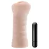M for Men Ashley - vibruojanti dirbtinė vagina - natūrali spalva
