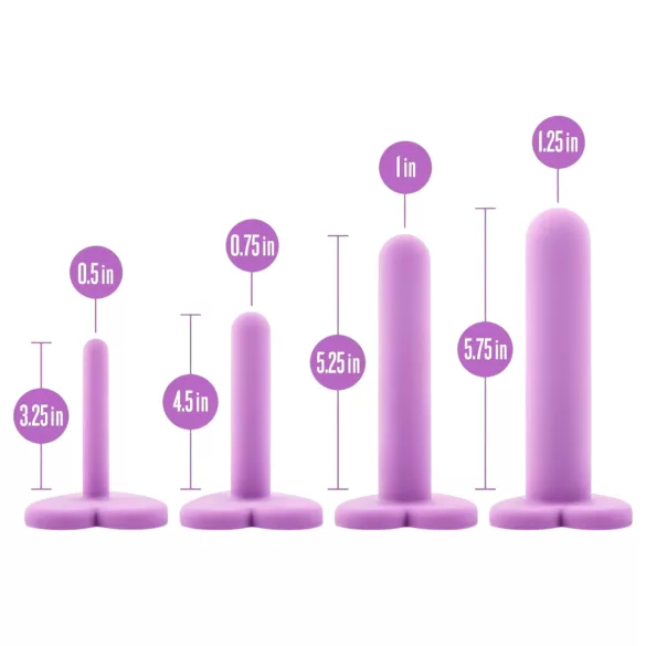 Blush Wellness - makšties plėstuvių rinkinys - violetinė