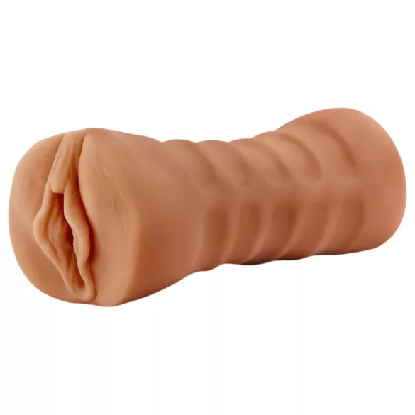 M For Men Sofia - vibruojanti dirbtinė vagina - kūno spalvos