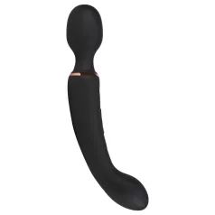   Blush Lush - 2 viename lazdelės formos ir G taško vibratorius (juodas)