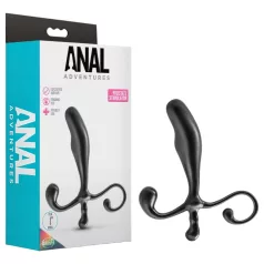 Anal Adventures - prostatos masažuoklis - juodas