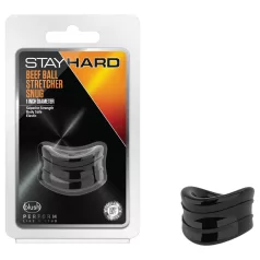 Stay Hard jautis - stipri kapšelio tempimo juosta (juoda)