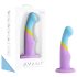Avant Heart of Gold - spalvotas su siurbtuku dildo