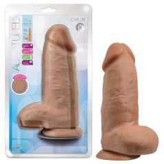   Blush Chub - realistiškas dildo su siurbtuku - 18cm natūralios spalvos