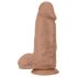Blush Chub – tikroviškas dildo su prilimpančia baze, 18 cm (natūralios spalvos)