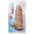 Blush Chub – tikroviškas dildo su prilimpančia baze, 18 cm (natūralios spalvos)