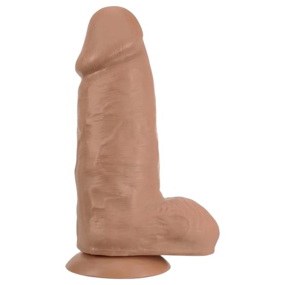 Blush Chub - realistiškas dildo su siurbtuku - 18cm natūralios spalvos