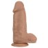Blush Chub - realistiškas dildo su siurbtuku - 18cm natūralios spalvos