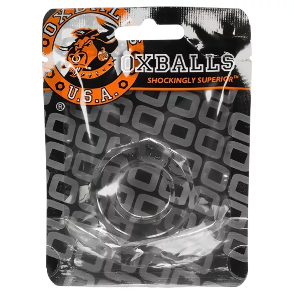 OXBALLS - penio žiedas - ekstra stiprus - permatomas