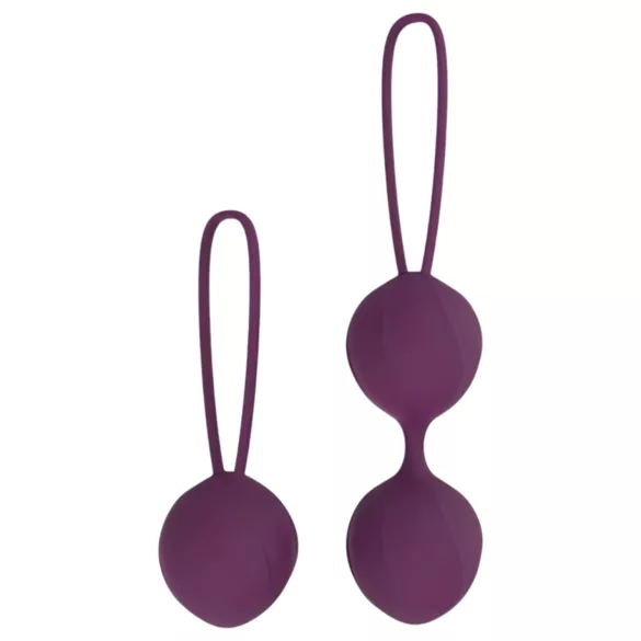 Engily Ross Kelly - geišos kamuoliukų rinkinys 2 vnt - violetiniai