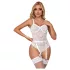 Subblime 954291 - permatomas bodžio rinkinys su grandinėle - balta (L-XL)