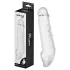 Addicted Toys - penio mova su sėklidžių žiedu - 23 cm - permatoma