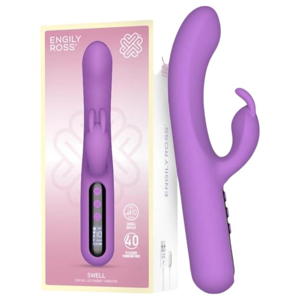 Engily Ross Swell: Įkraunamas, skaitmeninis klitorio vibratorius (violetinis)