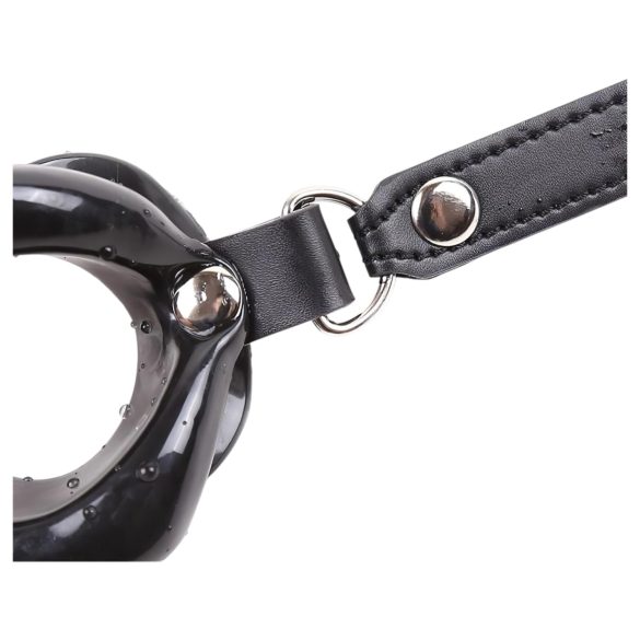 Latetobed - burnos formos silikoninis burnos kaištis - juodas