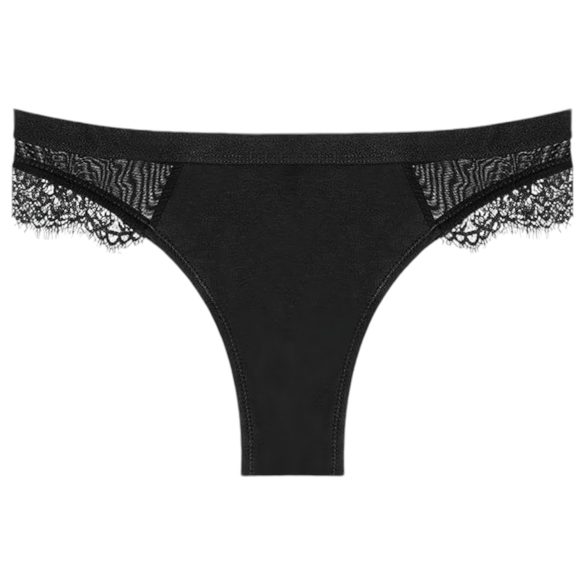 Adalet Flora įprastos menstruacinės kelnaitės (juodos) - M