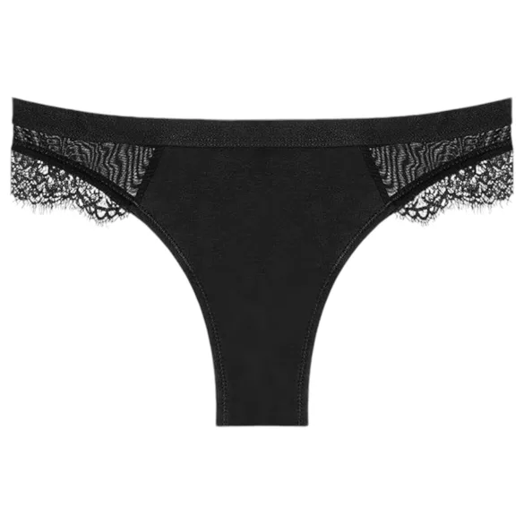 Adalet Flora Normal - menstruacinės kelnaitės - juodos - M